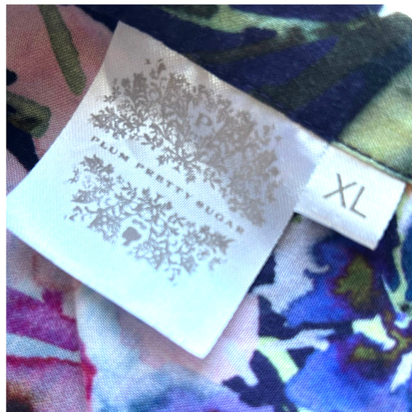 Plum Pretty Sugar Floral Pajama Set - Multicolor - Picture 11 of 11